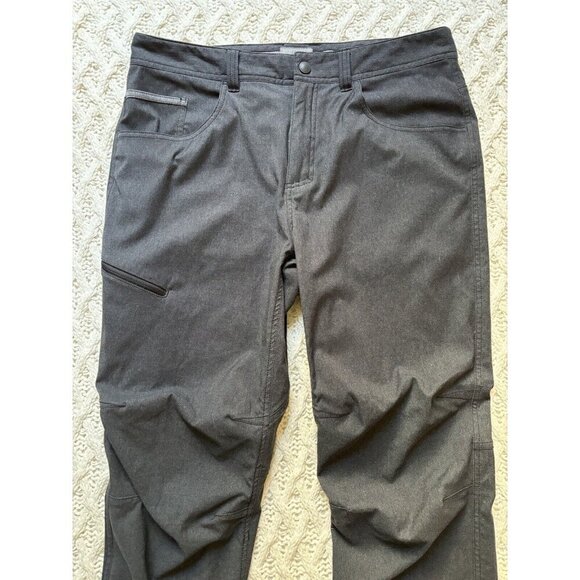 Royal Robbins Mens Active Traveler Charcoal Gray Fit Hiking Cargo Pants 36/30 WL - Picture 4 of 15